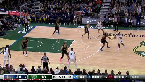 库里38+6 巴特勒20+9 利拉德38+7+10失误 勇士末节制胜擒雄鹿