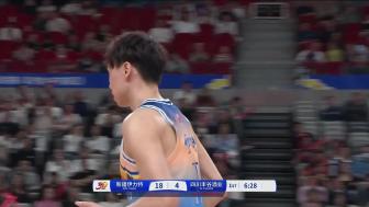 哈雷尔主场首秀17+7 王薪凯赛季新高24分 新疆轻取四川