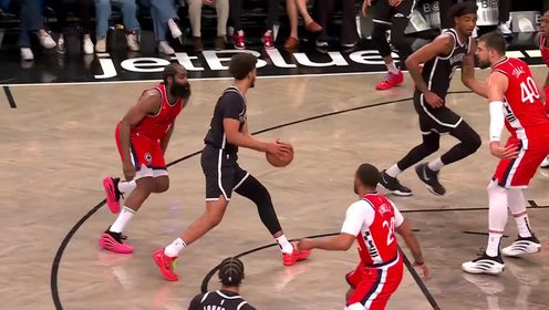 战神卡回归三节31+6 哈登正负值+34 快船两战狂胜篮网91分！