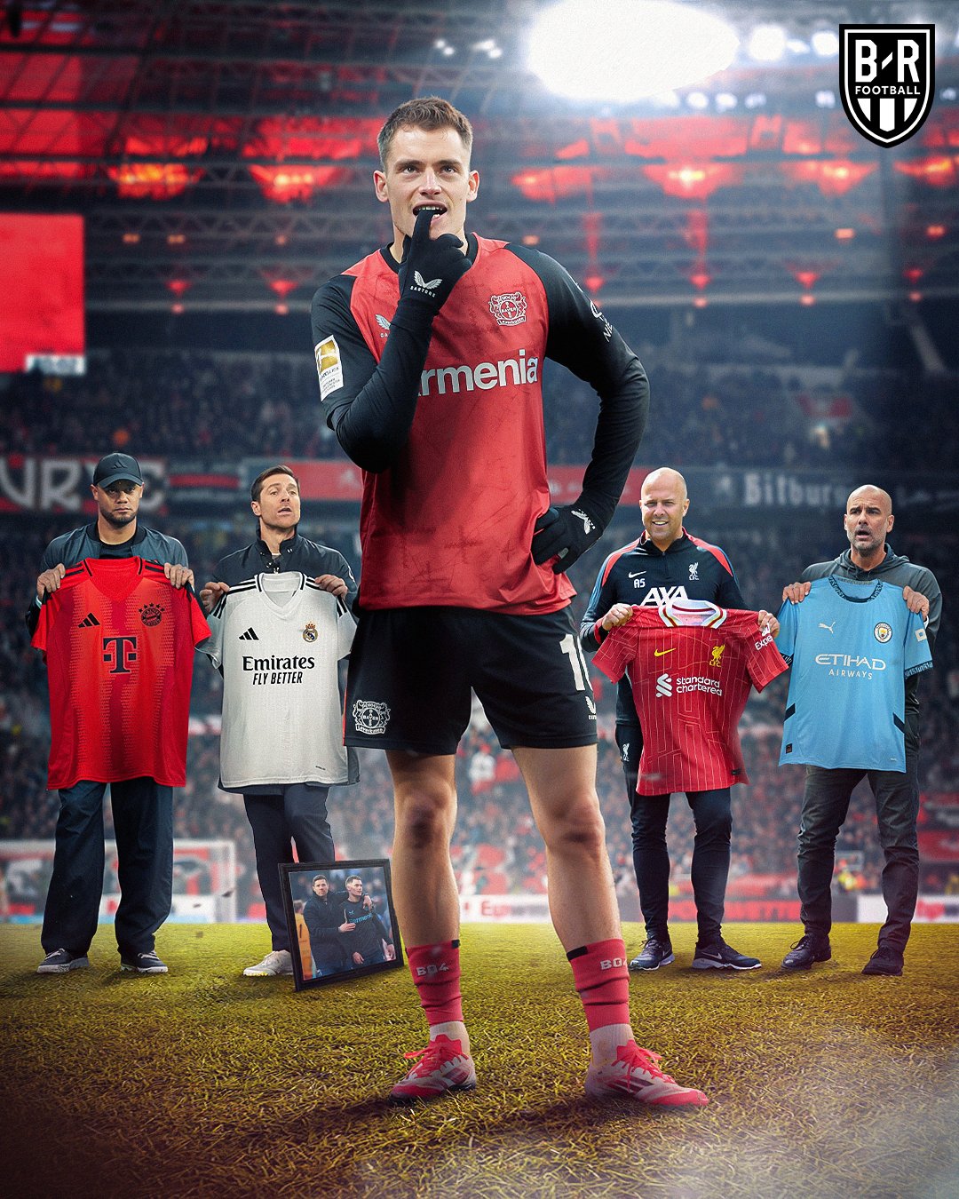 踢球者：拜仁确定利物浦是真追维尔茨！他们非常担心&无B计划