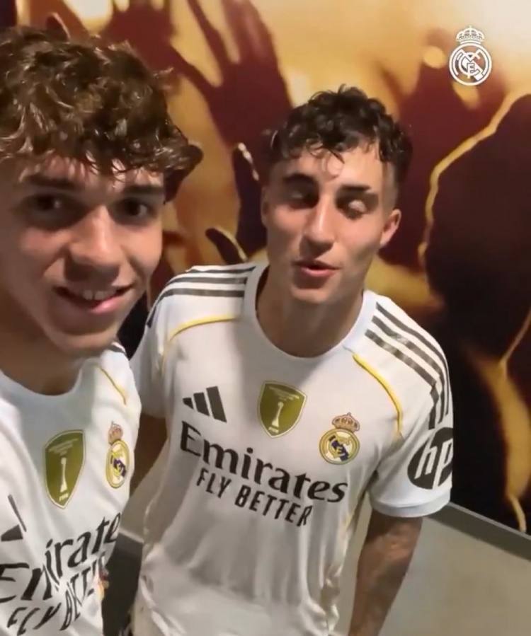 皇马青训小将：能穿上这球衣是一种荣耀，这是每个孩子从小的梦想